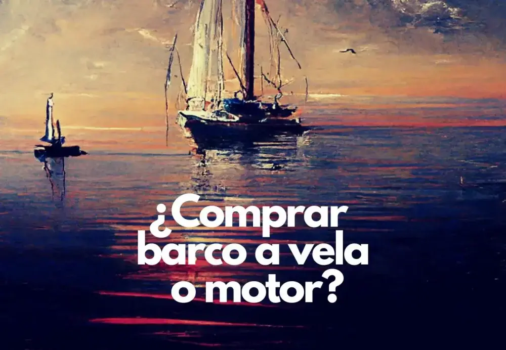 barco a vela o motor